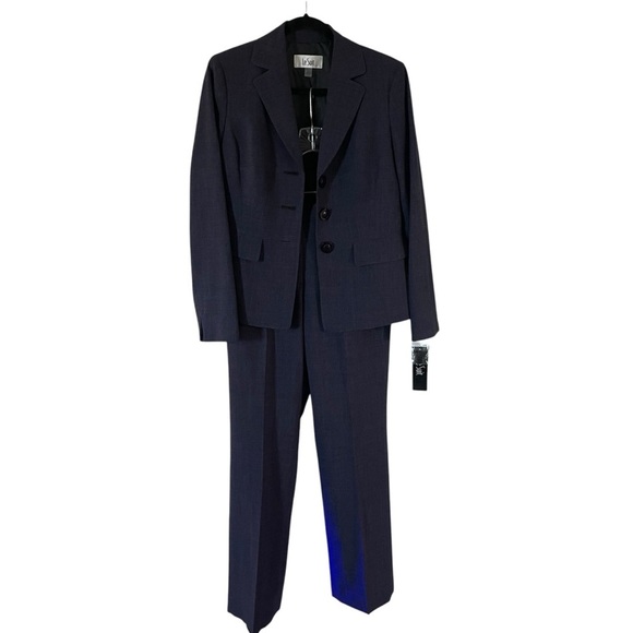 NWT La Suit Striped Classic Striped Two Piece Set Women Size 6 - Picture 1 of 11